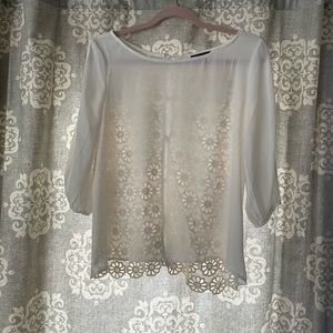 Monetau white blouse